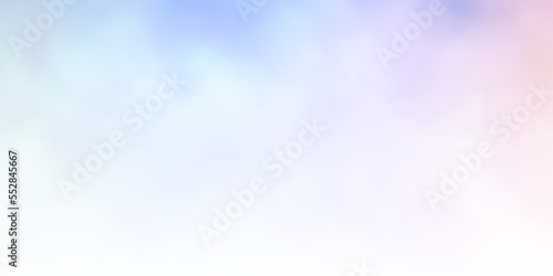 Light Blue, Red vector background with clouds.
