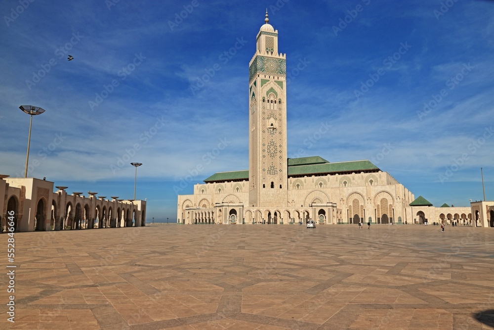 Fototapeta premium Casablanca, Marocco: Moschea Hassan II
