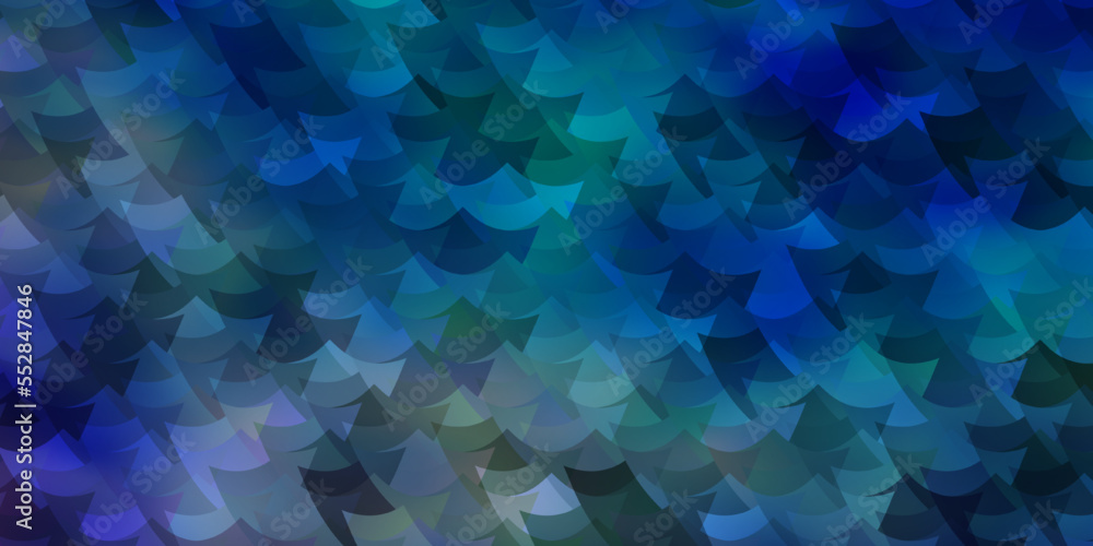 Light Blue, Green vector pattern in square style. Light Blue, Green vector pattern in square style.