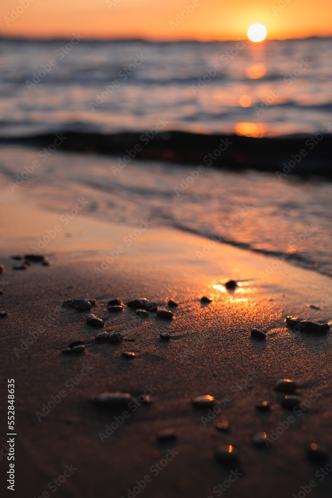 Sunset On the Beach | Pebble Perspective Sunset On the Beach | Pebble Perspective