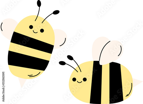 bees spring vibes mood seasonal clipart