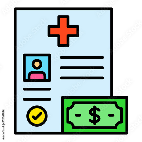 Insurance Filled Line Icon