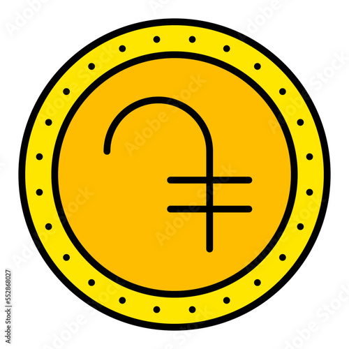 Dram Filled Line Icon