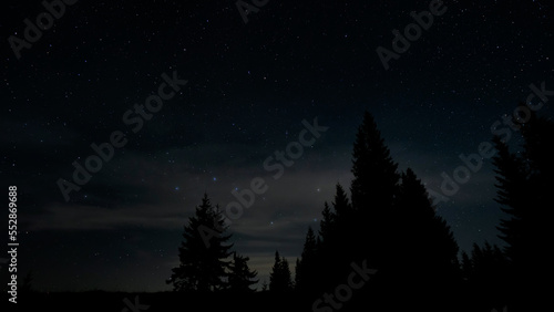 Stars in night sky © sergeyxsp