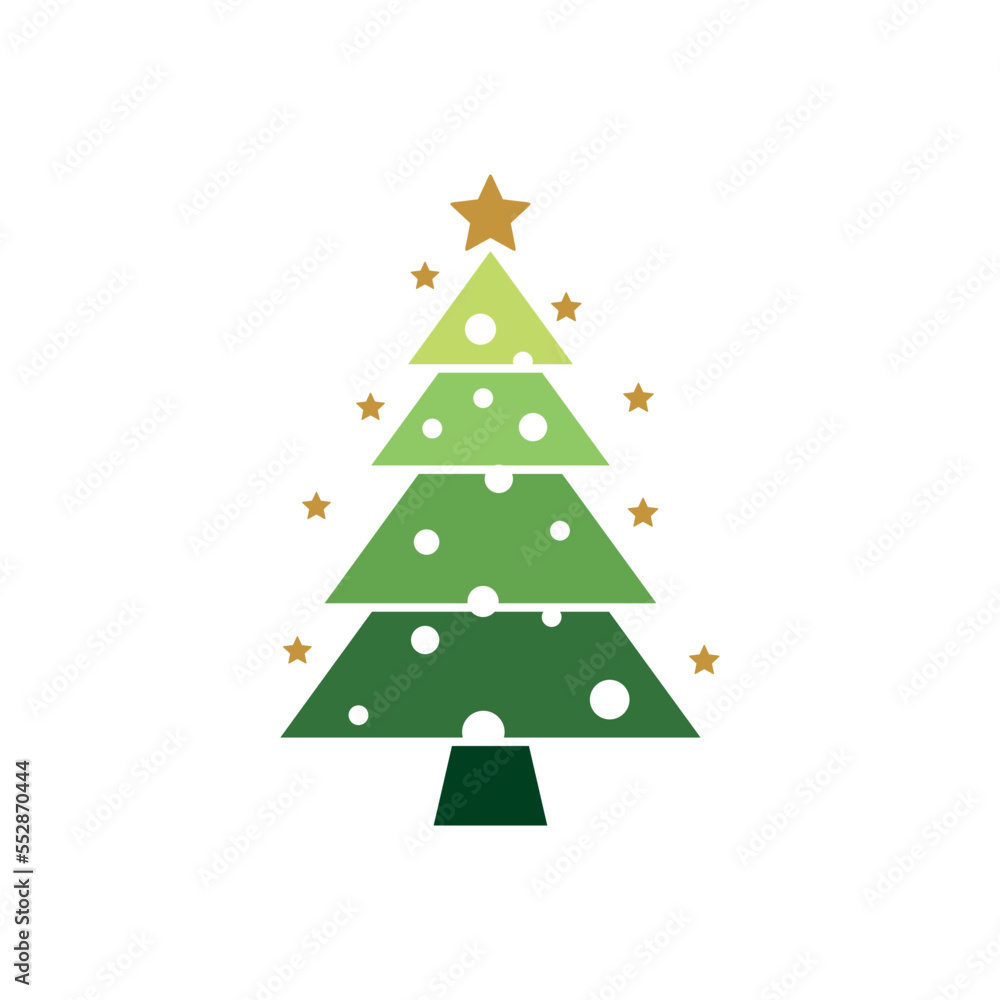Christmas Icon Vector Logo Template Christmas Icon Vector Logo Template