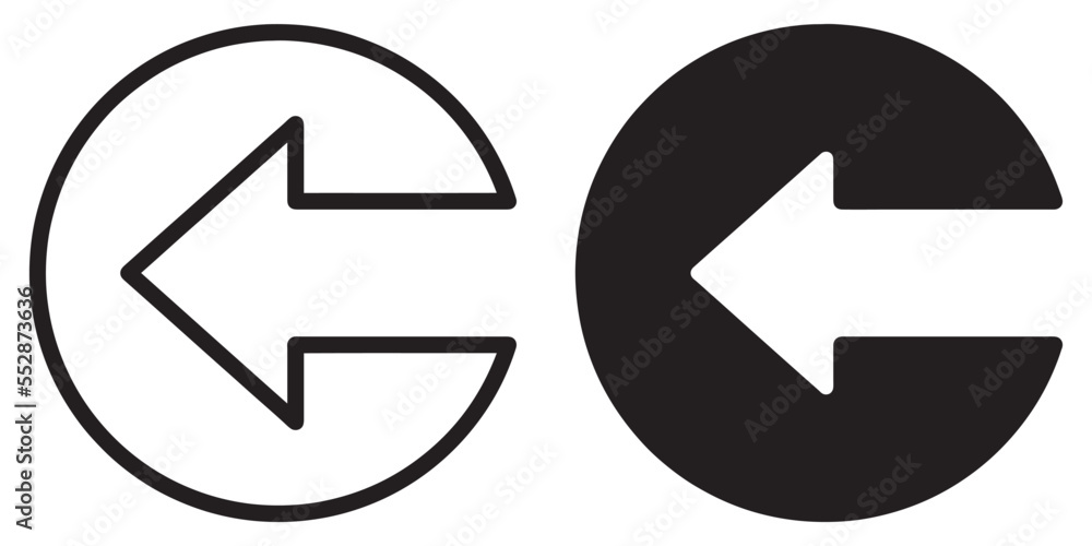 ofvs258 OutlineFilledVectorSign ofvs - arrow circle vector icon . left pointing sign . isolated transparent . outline and filled version . AI 10 / EPS 10 / PNG . g11598 ofvs258 OutlineFilledVectorSign ofvs - arrow circle vector icon . left pointing sign . isolated transparent . outline and filled version . AI 10 / EPS 10 / PNG . g11598