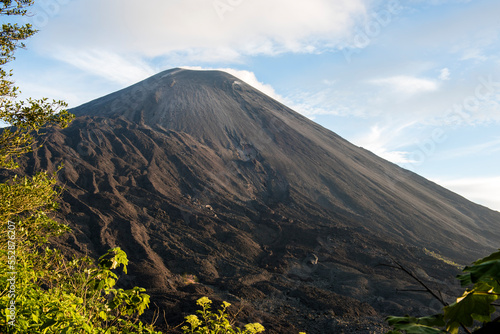 Summit of the Pacaya volcano in Guatemala