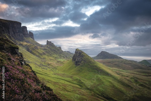 Quiraing during sunrise, Isle of Skye, Scotland