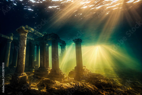 From ancient underwater columns and walls illuminated by sunlight, Atlantis and the underwater archaeological remains offer an exceptional picture of history and culture.