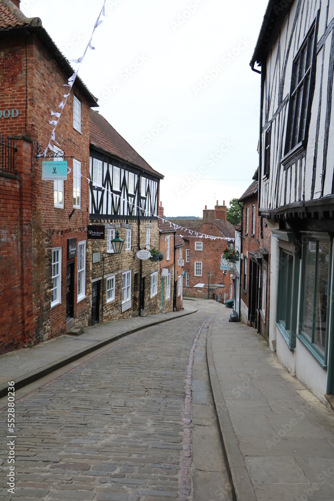 Old city of Lincoln, England United Kingdom