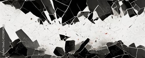 Abstract 3d rendering of cracked surface Background