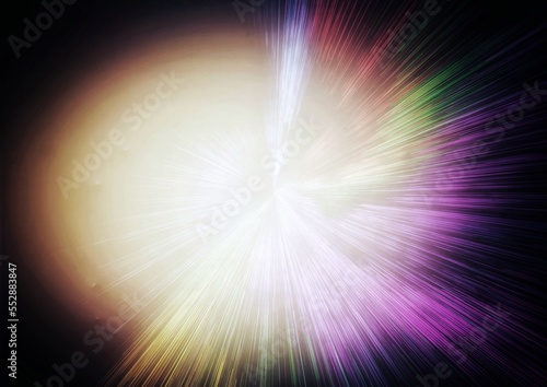 abstract background with colorful rays