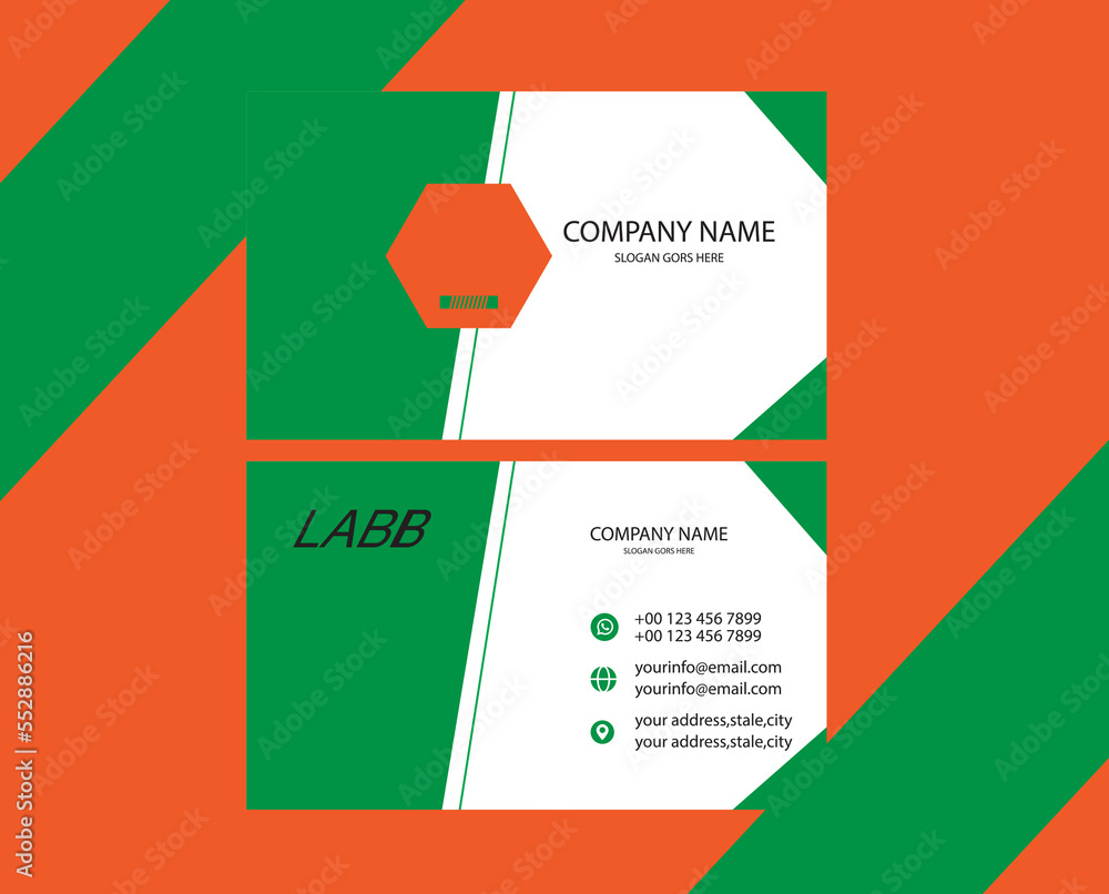 Business card design Business card design