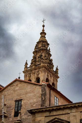 Santiago de compostela en españa galicia presentando la catedral  © Tibor