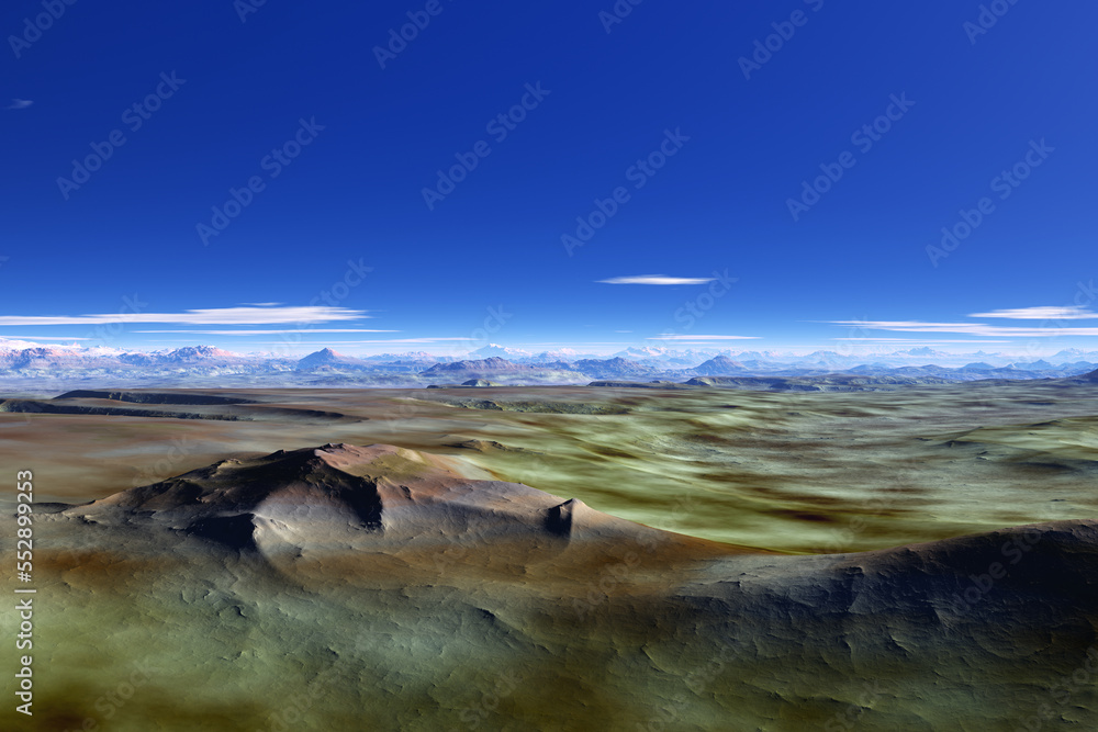 探査機が見た未来の地球 Stock Illustration Adobe Stock