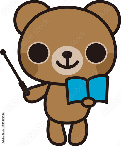 クマの先生（Bear teacher）