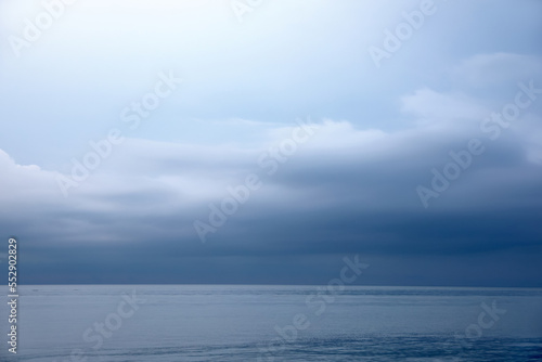 Picturesque view of beautiful sea and cloudy sky © New Africa