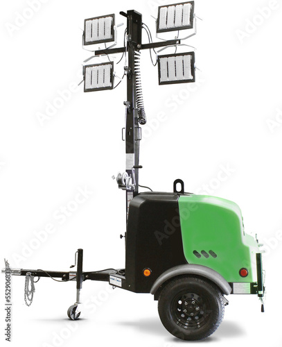 Light Tower Illustration 