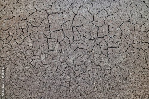 cracks on the ground desert texture background earth climate ecology © kichigin19