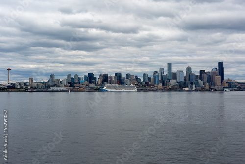 view of Seattle from the water © rokvel