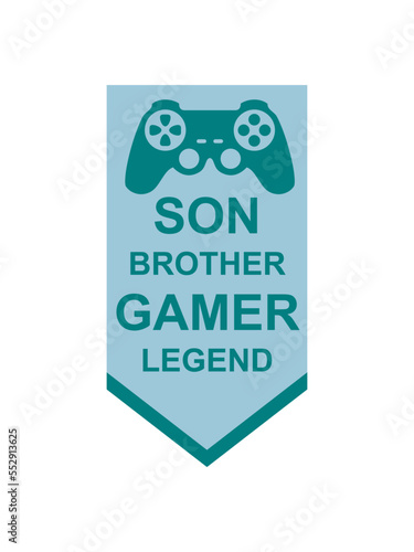 son brother gamer legend 