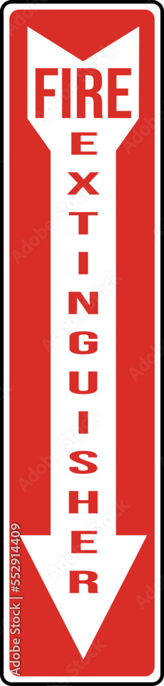 Sign of the fire extinguisher in vector - fire extinguisher sign Sign of the fire extinguisher in vector - fire extinguisher sign