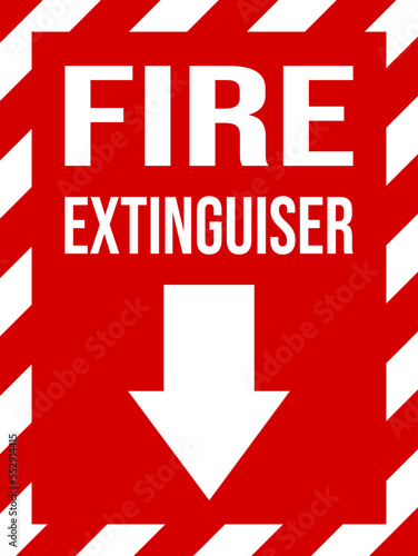  fire extinguisher sign vector - fire extinguisher sign 