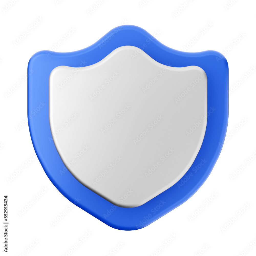 shield protection 3d render icon illustration shield protection 3d render icon illustration