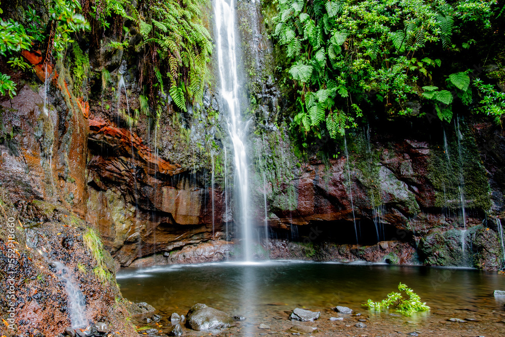 Naklejka premium 2022 08 17 Madeira waterfall 1