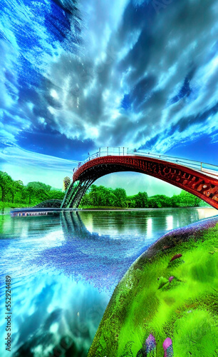 bridge over river © Mike Uteshev