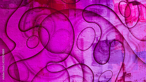 purple,magenta ,pink and violet papercut illustration design background