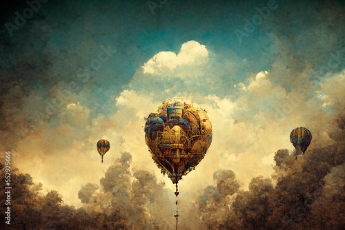 Hot Air Balloon Festival - Generative AI