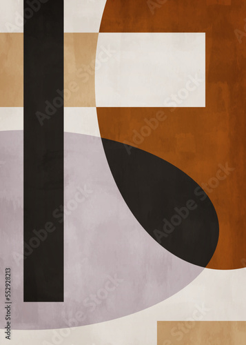 Modern design, hand painted watercolor illustration for wall decoration, social media, banner, postcard, cover, background 
