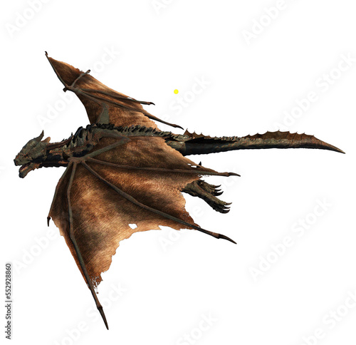 Tableau sur toile flaying dragon