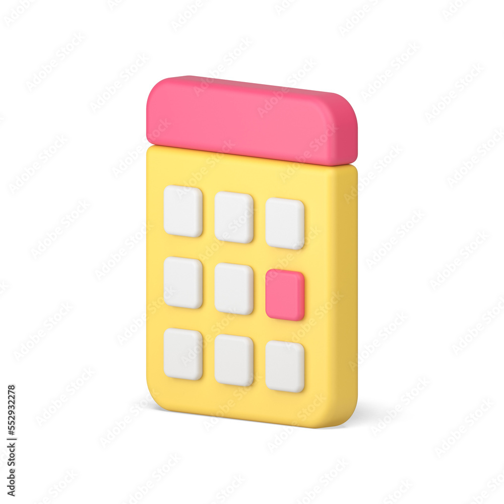 Schedule month page mark highlight business planning reminder agenda 3d icon Schedule month page mark highlight business planning reminder agenda 3d icon