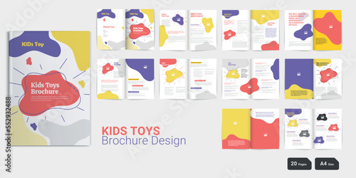 Kids Toys Brochure Toys Sale Brochure Toys Store Brochure
