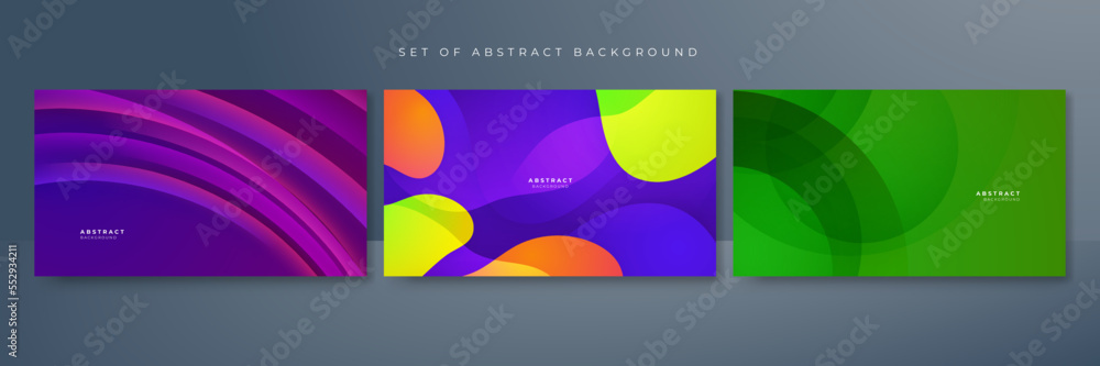 Fototapeta premium Abstract colourful background