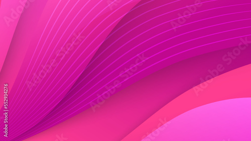 Abstract colourful viva magenta 2023 wave background