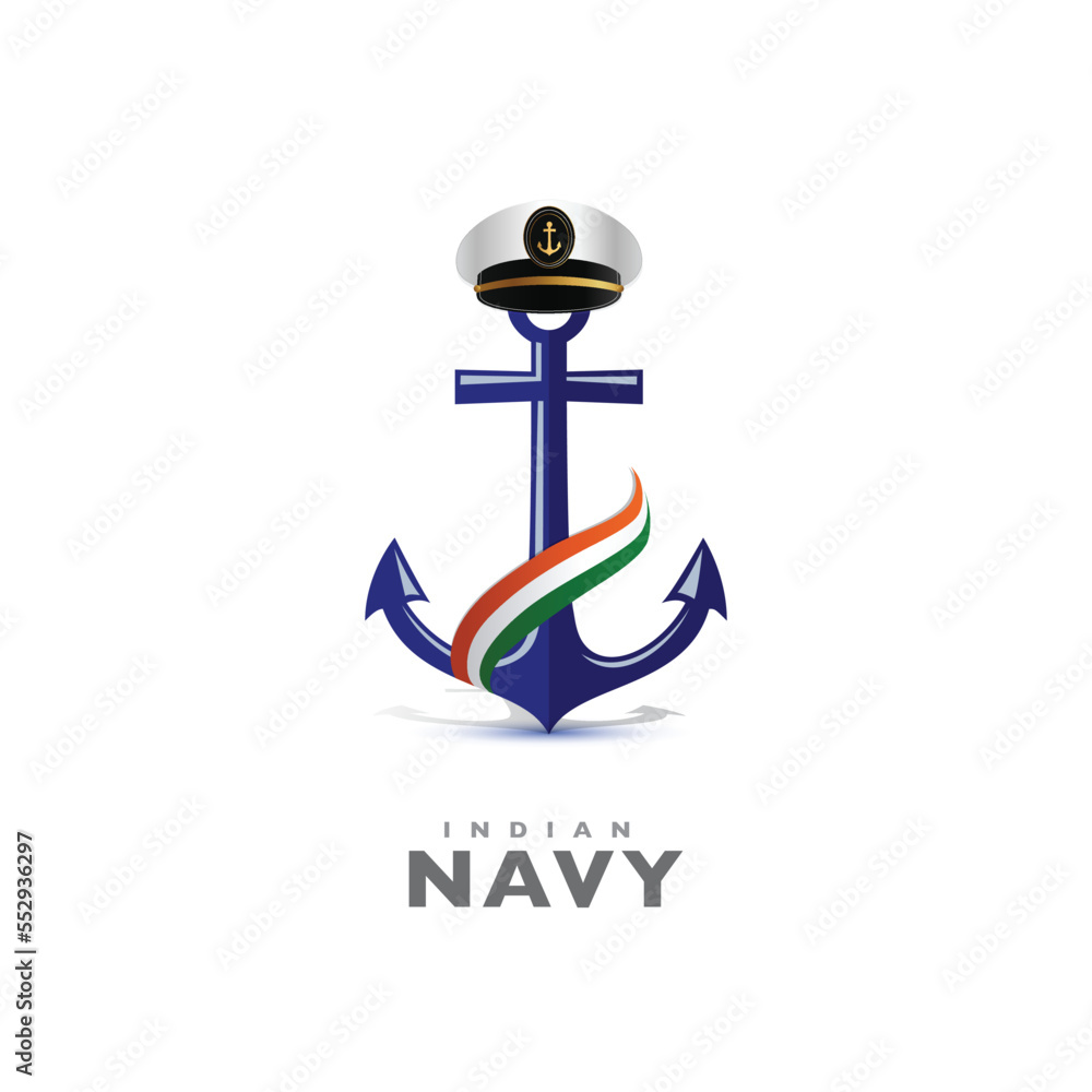 Indian navy concept poster, Banner design. Navy officer, Soldier cap
