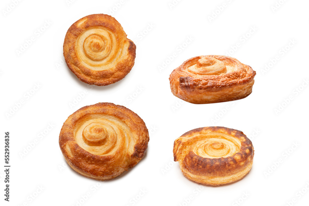 Tasty puff isolated on a white background. Tasty puff isolated on a white background.
