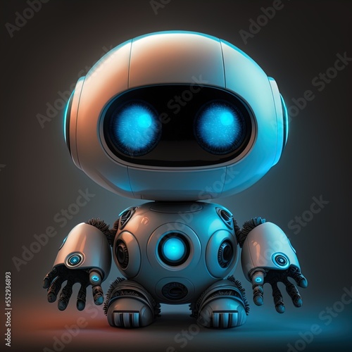 A cute little robot companion for kids.  © ECrafts
