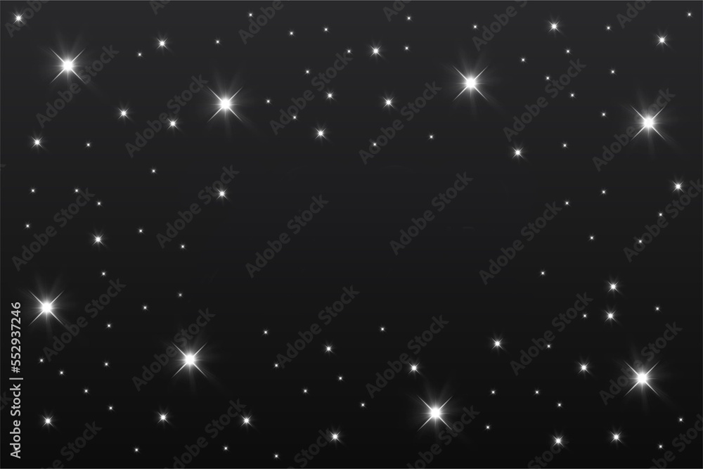 copy space star light background Stock Illustration | Adobe Stock