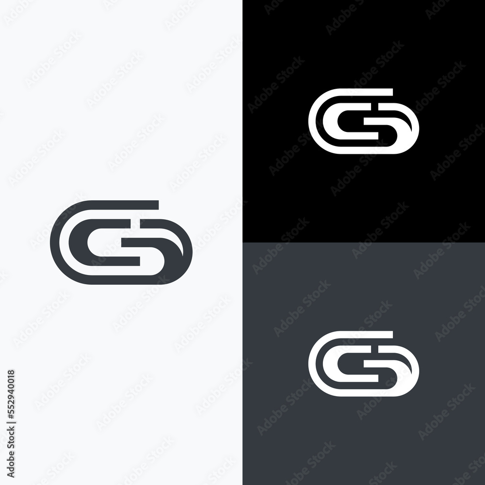 CG initials logo, clean minimal logo CG initials logo, clean minimal logo