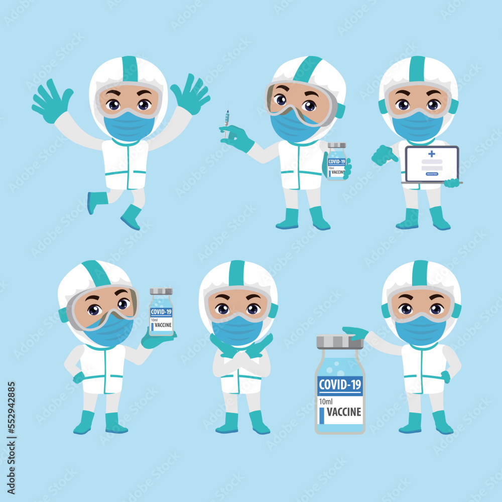 Doctor wearing protective suite to fight coronavirus Doctor wearing protective suite to fight coronavirus