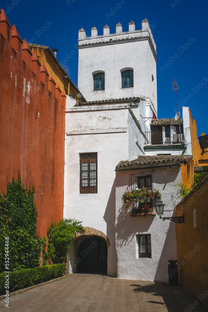 In the historic centre of Seville