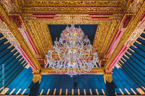 Inside the palace complex in Yogyakarta