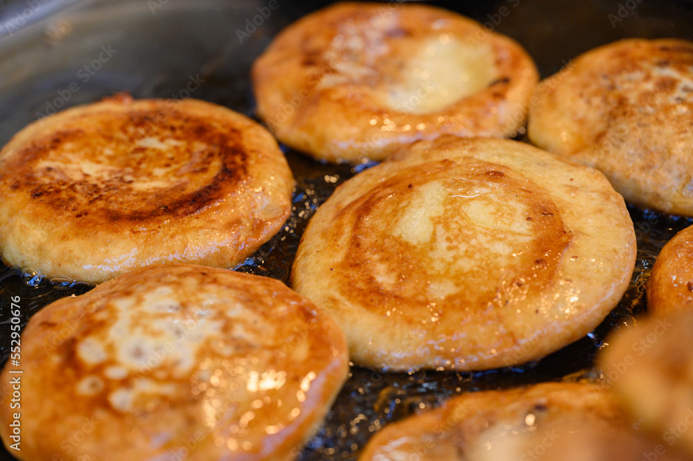 hotteok, Korean Syrup-filled Pancake : 