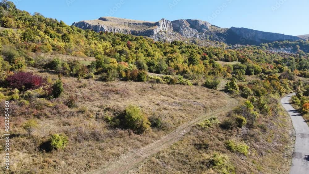 Amazing Aerial view of Ponor Mountain near Rock Formation Stolo, Balkan Mountains, Bulgaria
Amazing Aerial view of Ponor Mountain near Rock Formation Stolo, Balkan Mountains, Bulgaria