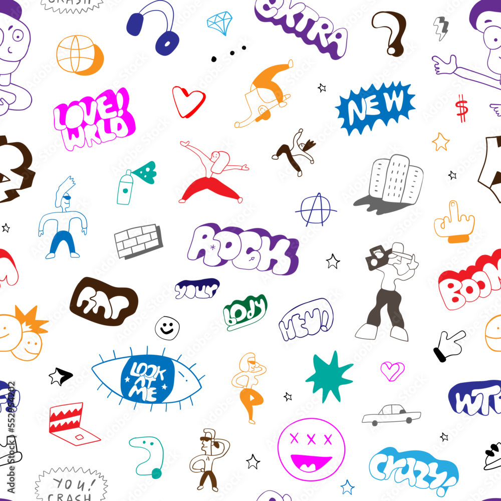 summer city life seamless vector background,doodles pattern summer city life seamless vector background,doodles pattern