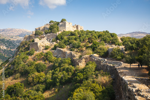 In the ruins of Nimrod Fortress photo